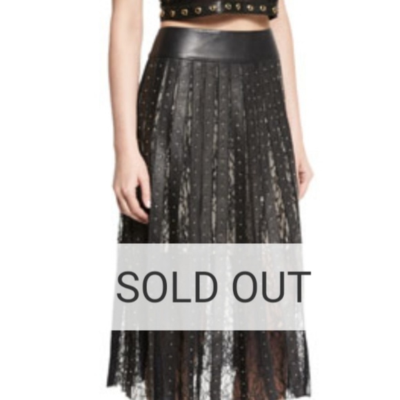 Alice & Olivia Leather & Lace - Picture 3 of 8